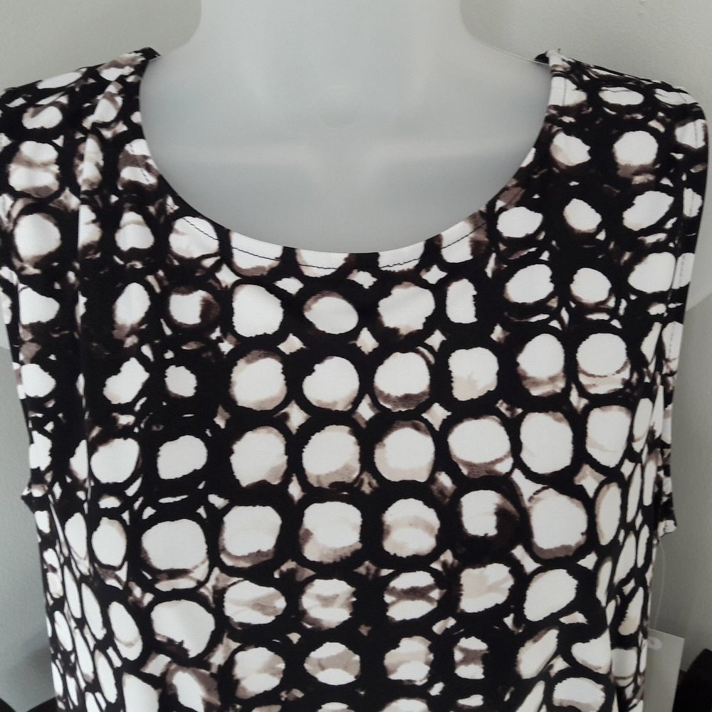 Croft & Barrow Ruched Side Top NWT - Picture 4 of 8